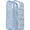 image:imageOtterBox iPhone 16e 15 14 amp 13 Symmetry Series Case  BLUETIFUL Blue Snaps to MagSafe UltraSleek Raised Edges Protect Camera amp ScreenDawn Floral