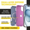image:imageOtterBox iPhone 17e 16e 15 14 amp 13 Commuter Series Case  GET Your Greens Slim amp Tough PocketFriendly with Port ProtectionBluePink