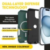 image:imageOtterBox iPhone 17e 16e 15 14 amp 13 Commuter Series Case  GET Your Greens Slim amp Tough PocketFriendly with Port ProtectionGreenBlack