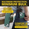 image:imageOtterBox iPhone 17e 16e 15 14 amp 13 Commuter Series Case  GET Your Greens Slim amp Tough PocketFriendly with Port ProtectionGreenBlack