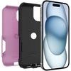 image:imageOtterBox iPhone 17e 16e 15 14 amp 13 Commuter Series Case  GET Your Greens Slim amp Tough PocketFriendly with Port ProtectionPink  Black