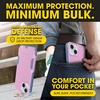 image:imageOtterBox iPhone 17e 16e 15 14 amp 13 Commuter Series Case  GET Your Greens Slim amp Tough PocketFriendly with Port ProtectionPinkBlue