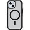 image:imageOtterBox iPhone 17e 16e 15 14 amp 13 Defender Series XT Clear Case  Dark Side BlackClear Screenless Rugged Snaps on MagSafe PressureFitted DualLayer iPhone CaseDark Side