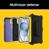 image:imageOtterBox iPhone 17e amp iPhone 16e Only  Defender Series Case  Black  Screenless  Rugged amp Durable  with Port Protection  Holster Clip Includes  Microbial Defense ProtectionMountain Majesty Purple