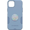 image:imageOtterBox Bundle iPhone 15 Plus and iPhone 14 Plus Commuter Series Case  Crisp Denim  PopSockets PopGrip  Opal Slim amp Tough PocketFriendly with Port Protection PopGrip Included