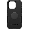 image:imageOtterBox Bundle iPhone 15 Pro Only Commuter Series Case  Black  PopSockets PopGrip Black Slim amp Tough PocketFriendly with Port Protection PopGrip Included