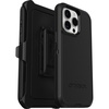 image:imageOtterBox iPhone 15 Pro MAX Only Defender Series Case  BLACK screenless rugged amp durable with port protection includes holster clip kickstand ships in polybag ideal for business customers