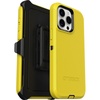 image:imageOtterBox iPhone 15 Pro MAX Only Defender Series Case  Mountain Majesty Purple screenless Rugged amp Durable with Port Protection Includes Holster Clip KickstandNight Reverse Yellow  Black