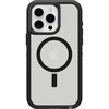 image:imageOtterBox iPhone 15 Pro MAX Only Defender Series XT Clear Case  Dark Side BlackClear screenless Rugged Snaps to MagSafe Lanyard Attachment
