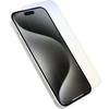 image:imageOtterBox iPhone 15 Pro Only Glass Screen Protector scratch protection flawless clarity fingerprint resistant ships in polybag ideal for business customersAntimicrobial and Bluelight Glass