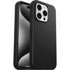 image:imageOtterBox iPhone 15 Pro Only Symmetry Series Clear Case  Clear snaps to MagSafe ultrasleek raised edges protect camera amp screen ships in polybag ideal for business customersBlack