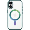 image:imageOtterBox iPhone 16 Lumen Series Case  Mallard Green  Aesthetic Clear iPhone Cases with Pops of Color Protective Minimalist Design MagSafe iPhone Case with Camera ProtectionMallard Green