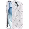 image:imageOtterBox iPhone 16e 15 14 amp 13 Core Series  Blueberry Pie Blue Sleek Rubber Design Smooth Finish Camera Bumpers and Protective Screen Lip snaps to MagSafeSprinkles White