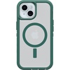 image:imageOtterBox iPhone 16e 15 14 amp 13 Defender Series XT Clear Case  Velvet Evergreen Clear screenless Rugged Snaps to MagSafe Lanyard AttachmentVelvet Evergreen