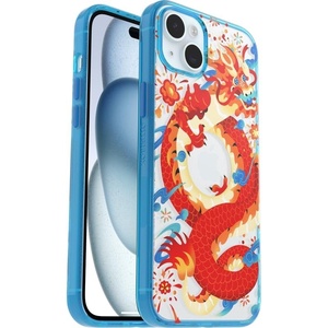 image:imageOtterBox  iPhone 15 Plus Case  Made for Apple MagSafe Travel Inspired Protective Phone Case Sleek amp PocketFriendly Profile Passport LondonYear of The Dragon