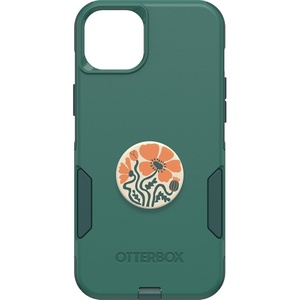 image:imageOtterBox Bundle iPhone 15 Plus and iPhone 14 Plus Commuter Series Case  GET Your Greens  PopSockets PopGrip  Fall Fleur Slim amp Tough PocketFriendly with Port Protection PopGrip Included