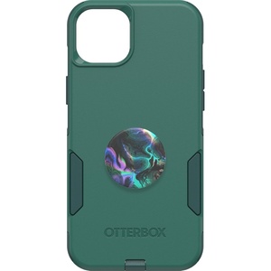 image:imageOtterBox Bundle iPhone 15 Plus and iPhone 14 Plus Commuter Series Case  GET Your Greens  PopSockets PopGrip  Oil Agate Slim amp Tough PocketFriendly with Port Protection PopGrip Included