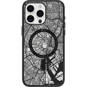 image:imageOtterBox Clear case with Colorful Grip Edge case for iPhone 15 Pro Max  Tokyo BlackBlack