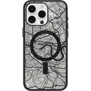 image:imageOtterBox Clear case with Colorful Grip Edge case for iPhone 15 Pro Max  Tokyo BlackLondon Black