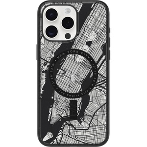 image:imageOtterBox Clear case with Colorful Grip Edge case for iPhone 15 Pro Max  Tokyo BlackNew York