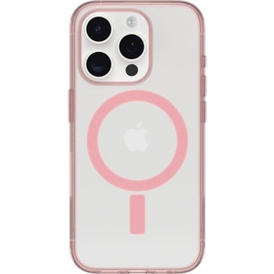 image:imageOtterBox Clear case with colorful grip edge case for iPhone 15 Pro  LONDON BlackAnemone