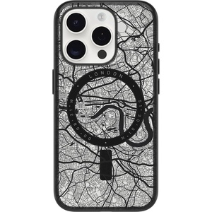image:imageOtterBox Clear case with colorful grip edge case for iPhone 15 Pro  LONDON BlackLondon Dark Black