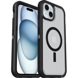 image:imageOtterBox iPhone 15 Plus and iPhone 14 Plus Defender Series XT Case  BLACK screenless rugged snaps to MagSafe lanyard attachment ships in polybagDark Side