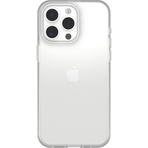 image:imageOtterBox iPhone 15 Pro MAX Only Prefix Series Case  Clear UltraThin PocketFriendly Raised Edges Protect Camera amp Screen Wireless Charging CompatibleClear