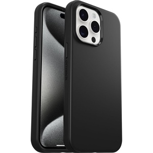 image:imageOtterBox iPhone 15 Pro MAX Only Symmetry Series Case  BLACK snaps to MagSafe ultrasleek raised edges protect camera amp screen ships in polybag ideal for business customersBlack