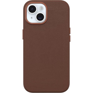 image:imageOtterBox iPhone 15 Pro Max Symmetry Series Cactus Leather Embroidery for MagSafe  Enchanted Garden Blue Slim Premium Protective iPhone CaseBrown