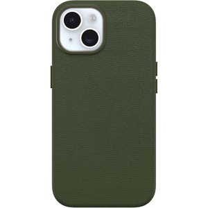image:imageOtterBox iPhone 15 Pro Max Symmetry Series Cactus Leather Embroidery for MagSafe  Enchanted Garden Blue Slim Premium Protective iPhone CaseGreen