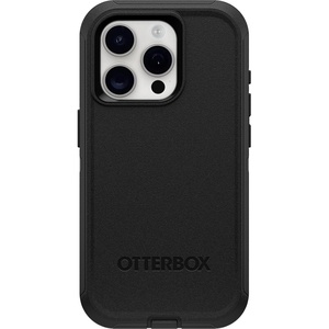 image:imageOtterBox iPhone 15 Pro Only Defender Series Case  Black screenless Rugged amp Durable with Port Protection Includes Holster Clip Kickstand