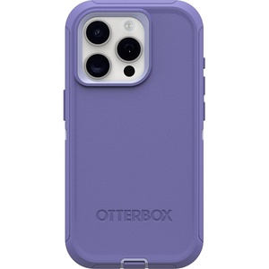 image:imageOtterBox iPhone 15 Pro Only Defender Series Case  Mountain Majesty Purple screenless Rugged amp Durable with Port Protection Includes Holster Clip Kickstand