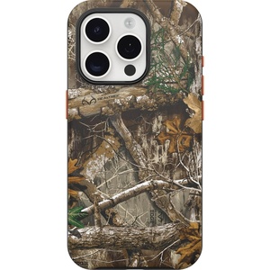 image:imageOtterBox iPhone 15 Pro Only Symmetry Series Case  Realtree Edge OrangeCamo Snaps to MagSafe UltraSleek Raised Edges Protect Camera amp Screen