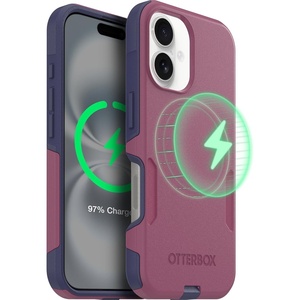 image:imageOtterBox iPhone 16 Commuter Series Case  Baby Blue Jeans Thin amp Protective iPhone Case DualLayer Impact Absorbing iPhone CaseBerry Smooth
