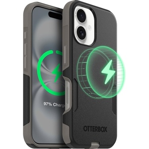 image:imageOtterBox iPhone 16 Commuter Series Case  Baby Blue Jeans Thin amp Protective iPhone Case DualLayer Impact Absorbing iPhone CaseBlack Ash