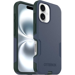 image:imageOtterBox iPhone 16 Commuter Series Case  Baby Blue Jeans Thin amp Protective iPhone Case DualLayer Impact Absorbing iPhone CaseBlue  Green