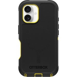 image:imageOtterBox iPhone 16 Defender Series Case  Black  Tough Rugged amp Durable iPhone Case Snaps on MagSafe MultiLayer Impact Absorbing iPhone CaseBlack  Yellow