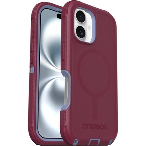 image:imageOtterBox iPhone 16 Defender Series Case  Black  Tough Rugged amp Durable iPhone Case Snaps on MagSafe MultiLayer Impact Absorbing iPhone CaseVelvet Orchard Pink  Blue