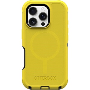 image:imageOtterBox iPhone 16 Defender Series Case  Black  Tough Rugged amp Durable iPhone Case Snaps on MagSafe MultiLayer Impact Absorbing iPhone CaseYellow  Black