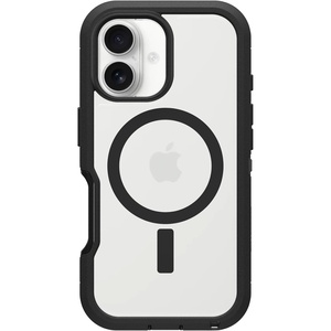 image:imageOtterBox iPhone 16 Defender Series XT Clear Case  Brick Red Clear  Tough Rugged amp Durable iPhone Case Snaps on MagSafe PressureFitted DualLayer iPhone CaseDark Side