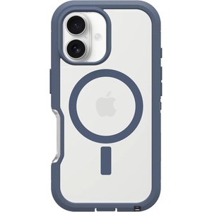 image:imageOtterBox iPhone 16 Defender Series XT Clear Case  Brick Red Clear  Tough Rugged amp Durable iPhone Case Snaps on MagSafe PressureFitted DualLayer iPhone CaseBaby Blue Clear