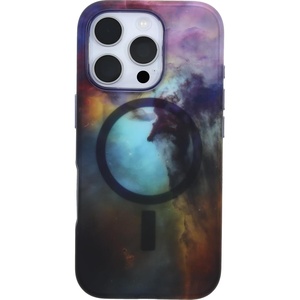 image:imageOtterBox iPhone 16 Figura Series Case  EOS Pink  HydroDipped Design UltraThin Silicone iPhone Case MagSafe iPhone Case with Camera BumperSpace Purple