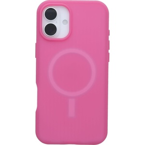 image:imageOtterBox iPhone 16 Plus Symmetry Series Soft Touch for MagSafe  Foxberry Pink  Soft Touch Material MagSafe Compatible UltraSleek PocketFriendly Design for iPhone