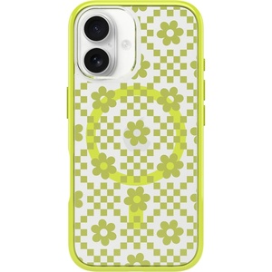 image:imageOtterBox iPhone 16 Symmetry Series Clear Case  Floral Romance Blue  UltraThin Sleek iPhone Case Floral iPhone CaseDaisy Dance Yellow
