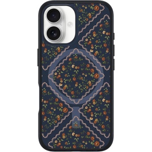 image:imageOtterBox iPhone 16 Symmetry Series Clear Case  Floral Romance Blue  UltraThin Sleek iPhone Case Floral iPhone CaseNew Floral Romance Blue
