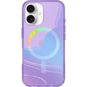 image:imageOtterBox iPhone 16 Symmetry Series Clear Case  Floral Romance Blue  UltraThin Sleek iPhone Case Floral iPhone CaseNew Galactic Dreaming