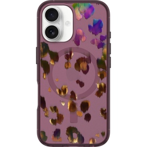 image:imageOtterBox iPhone 16 Symmetry Series Clear Case  Floral Romance Blue  UltraThin Sleek iPhone Case Floral iPhone CaseNew Leopard Shift Pink