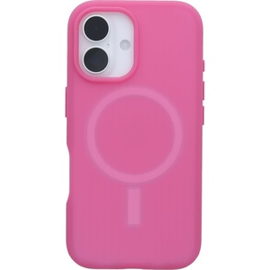 image:imageOtterBox iPhone 16 Symmetry Series Soft Touch for MagSafe  Foxberry Pink  Soft Touch Material MagSafe Compatible UltraSleek PocketFriendly Design for iPhone