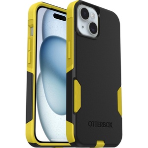image:imageOtterBox iPhone 16e 15 14 amp 13 Commuter Series Case  BLACK slim amp tough pocketfriendly with port protection ships in polybagBlack  Yellow